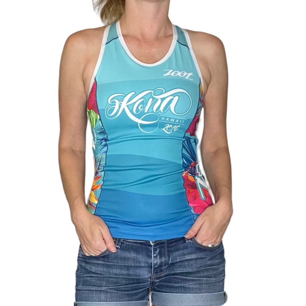 Zoot Running Singlet Kona Marathon 2016